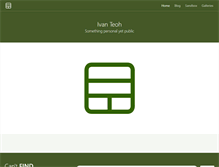 Tablet Screenshot of ivanteoh.com